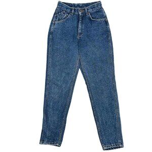 Vintage Lee Womens Blue Denim 100% Cotton Mom Jeans Size 7 (vintage runs sm!)